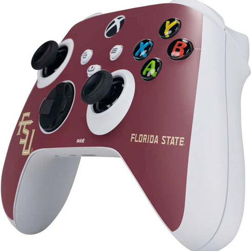 Florida State FSU Seminoles Maroon Xbox Series S Controller Skin